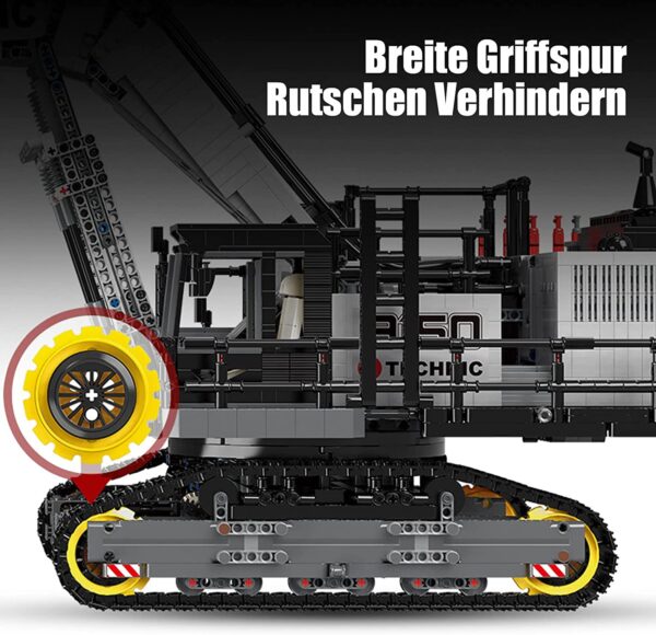 YC-GC004 Happy Build Schaufelbagger 4342 Teile – Bild 3