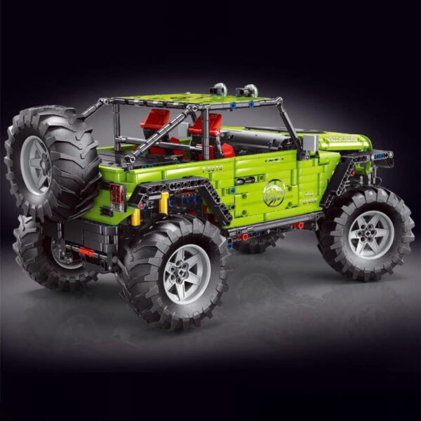 TLG Geländewagen Grün Trailcat T5010 High-tech MOC Off-road – Bild 3