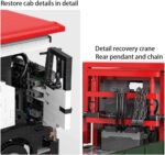 Happy Build YC-GC008 - Pneumatic Crane Truck - RC - 3.925 Teile – Bild 4