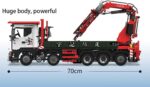 Happy Build YC-GC008 - Pneumatic Crane Truck - RC - 3.925 Teile – Bild 6