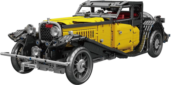 Mould King 13080 (statische Version) Oldtimer Bugatti 50T – Bild 3