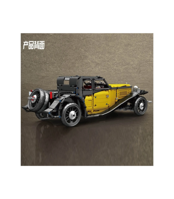 Mould King 13080 (statische Version) Oldtimer Bugatti 50T – Bild 4