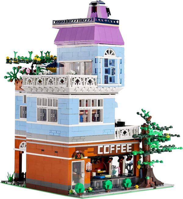 Mould King 16004 The Cafe mit Beleuchtung  3430 Teile – Bild 2