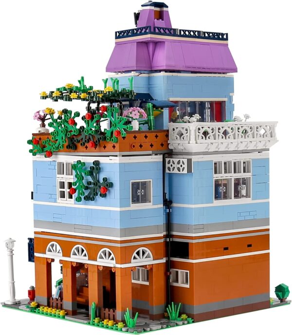 Mould King 16004 The Cafe mit Beleuchtung  3430 Teile – Bild 4