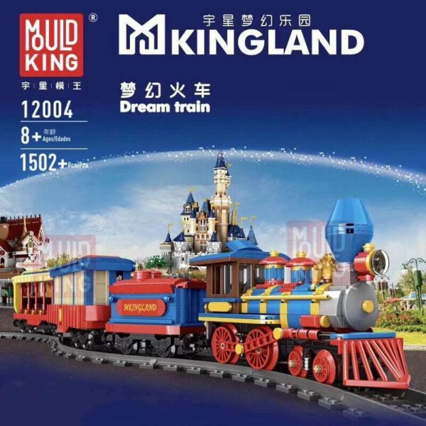 Mould King 12004 Dream Train/Traum Zug 1554 Teile – Bild 2