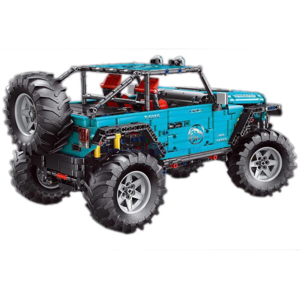 TLG Geländewagen Türkis Trailcat T5010 High-tech MOC Off-road – Bild 4