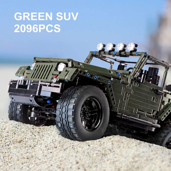 Mould King 13124 Technik Geländewagen Bausteinemodell, 2096 Teile NEU OVP – Bild 4