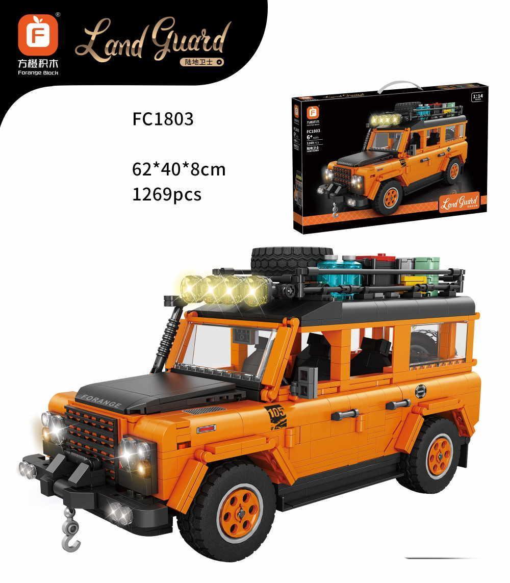 1803-1.jpg Forange Block FC1803 Geländewagen Bausatz 1269 Teile Neu – Bild 1