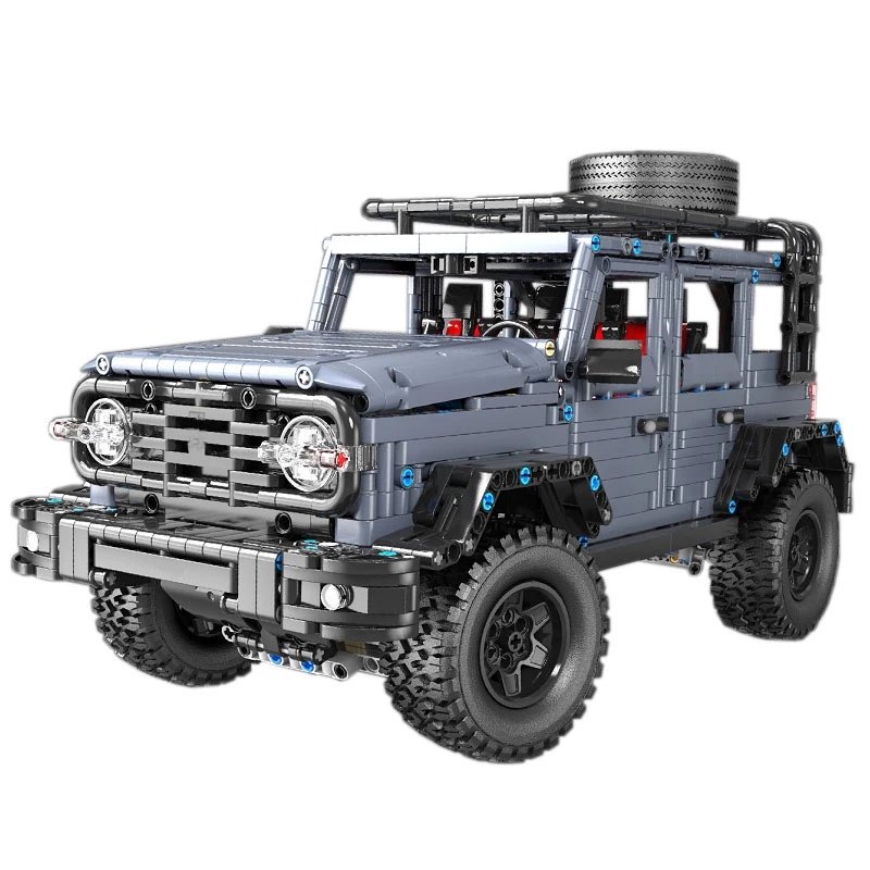 5015B-1.jpg TGL T5015 Geländewagen Offroad in Sandblau 2860 Teile OVP – Bild 1