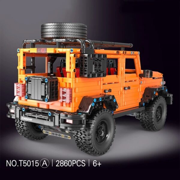 TGL T5015 Geländewagen Offroad in Orange 2860 Teile OVP – Bild 2