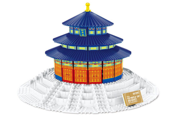 Wange 5222 Architektur Modell 986 Teile Himmelspalast Beijing Neu-OVP – Bild 2