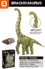 Forange Block FC6206 Dinosaurier+Sound Bausatz 2250 Teile OVP – Bild 3