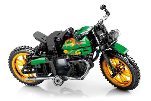 701010-1.jpg SEMBO BLOCK 701010 RC Technik Motorrad Bauset Spielzeug in OVP – Bild 1