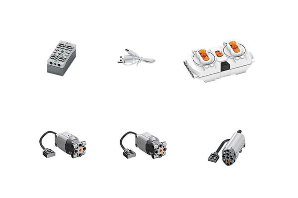 SEMBO BLOCK 701010 RC Technik Motorrad Bauset Spielzeug in OVP – Bild 4