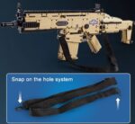 CADA C81021 SCAR 17S Sturmgewehr Bausteinset 1406 Teile Neu-OVP – Bild 3