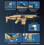 CADA C81021 SCAR 17S Sturmgewehr Bausteinset 1406 Teile Neu-OVP – Bild 4