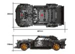 Happy Build QC005 RC Mustang+ Motor 1657 Teile OVP-Neu – Bild 4