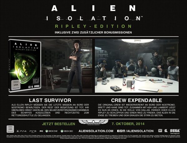 Alien: Isolation PS 3 – Bild 7