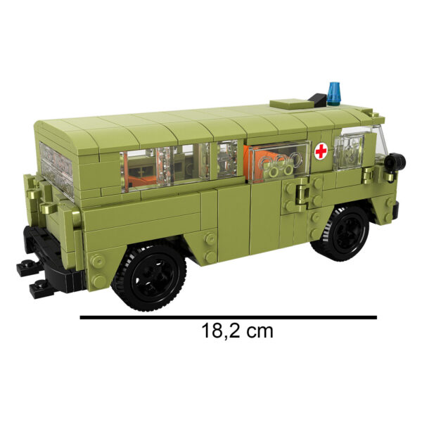 LKW Bundle Klemmbausteinset (UAZ Krankenwagen Kleinbus + URAL Expeditionsmobil + Kamaz LKW Tankwagen – Bild 10