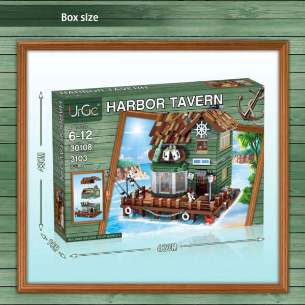 XMork 30108 Harbor Tavern- Kneipe 3103 Teile NEU OVP – Bild 2