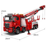 Mould King 17027 – RC Feuerwehr- und Rettungs-Abschleppwagen – Bild 2
