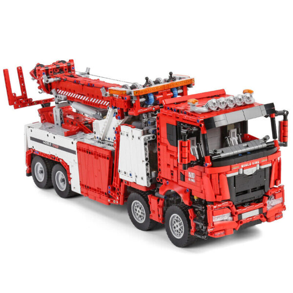 Mould King 17027 – RC Feuerwehr- und Rettungs-Abschleppwagen – Bild 3