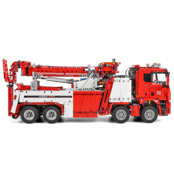Mould King 17027 – RC Feuerwehr- und Rettungs-Abschleppwagen – Bild 4