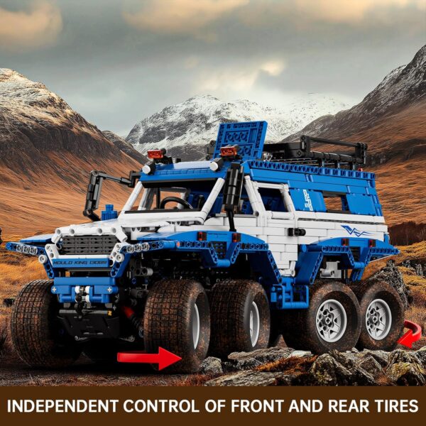 Mould King 13089 - Shaman 8×8 ATV Klemmbausteine – Bild 3