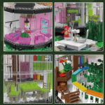 Mould King 16013 – Transparenter Urban Oasis Tower – Bild 2
