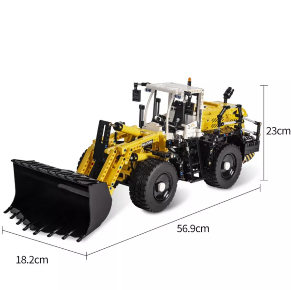 Mould King 17026 – Pneumatischer Radlader L550 – Bild 3