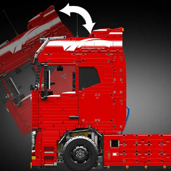 Mould King 19015S – FH16 Pneumatischer RC-Sattelschlepper – Bild 2