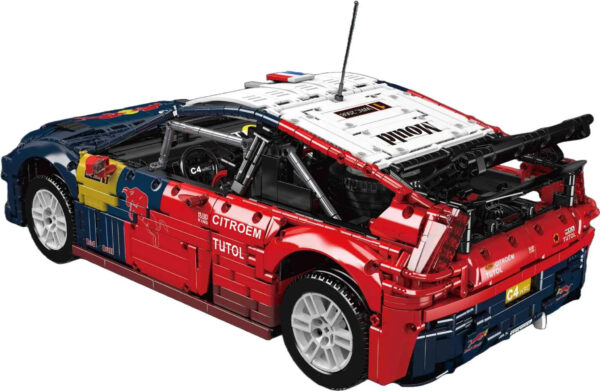 Mould King 13187 – Citroën C4 WRC Rallyeauto – Bild 3