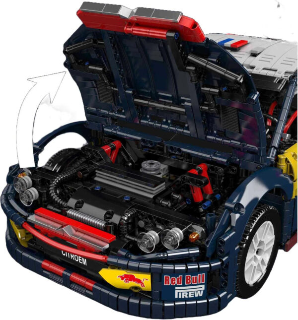 Mould King 13187 – Citroën C4 WRC Rallyeauto – Bild 6