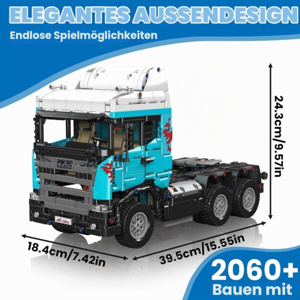 Mould King 13203 – Scania Sattelschlepper – Bild 2