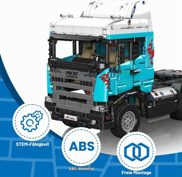 Mould King 13203 – Scania Sattelschlepper – Bild 4