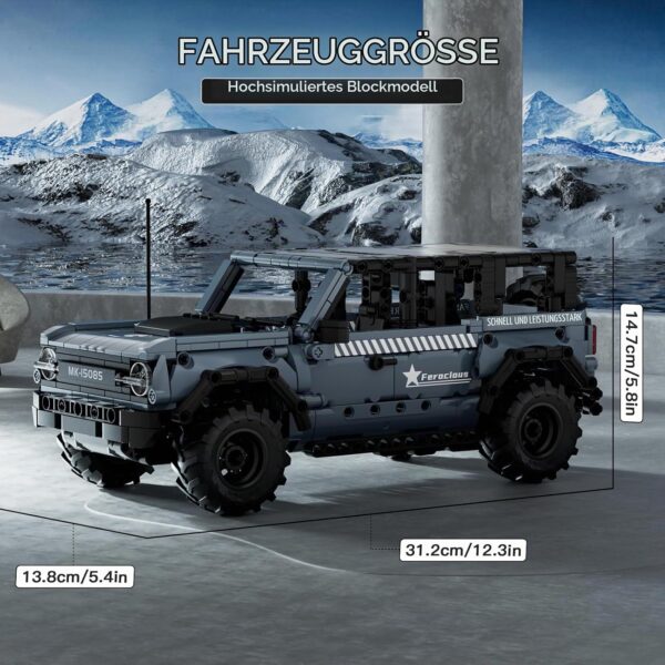 Mould King 15085 – Offroad SUV / Geländewagen – Bild 2