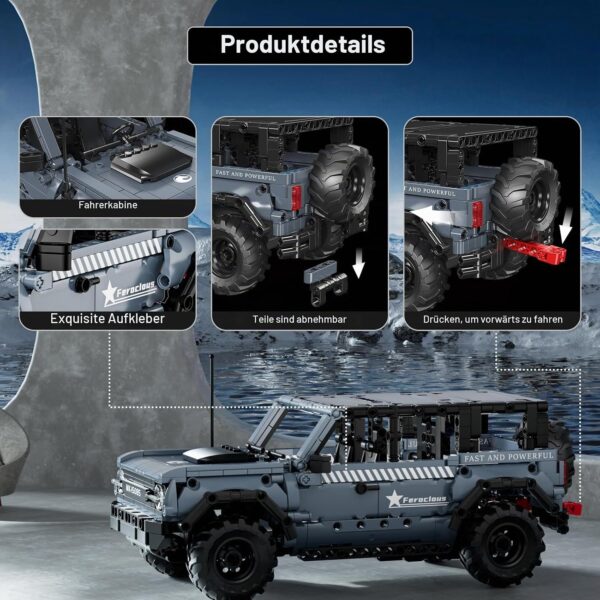 Mould King 15085 – Offroad SUV / Geländewagen – Bild 6
