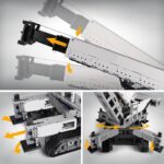 Mould King 17002 – Liebherr LTR 11200 Raupenkran – Bild 3