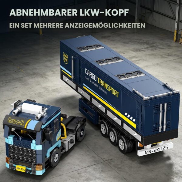 Mould King 24125 – Container-Lastwagen – Bild 2