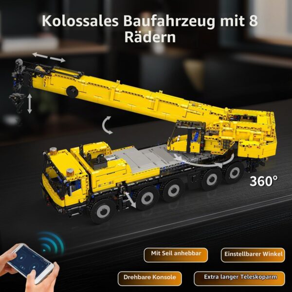 Mould King 17073 – LTM 1110 Mobilkran – Bild 2