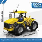 Mould King 17081 – Ferngesteuerter Knicklenker-Traktor – Bild 2