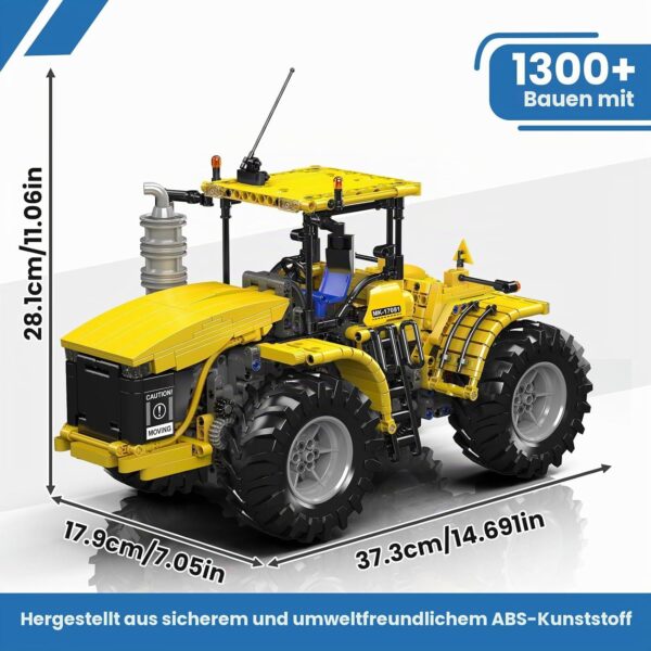 Mould King 17081 – Ferngesteuerter Knicklenker-Traktor – Bild 2