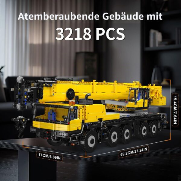 Mould King 17073 – LTM 1110 Mobilkran – Bild 3