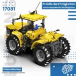 Mould King 17081 – Ferngesteuerter Knicklenker-Traktor – Bild 3
