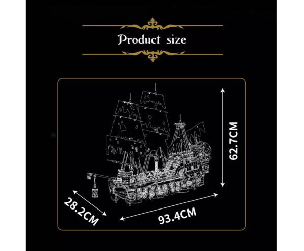 Mould King 13193 – Styx Piratenschiff – Bild 4