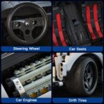 Mould King 13128S – Hellcat Muscle Car | Ferngesteuertes Technik-Bauset – Bild 5