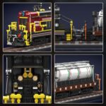 Mould King 12052 – SW1200 Klassische Diesel-Rangierlokomotive – Bild 5
