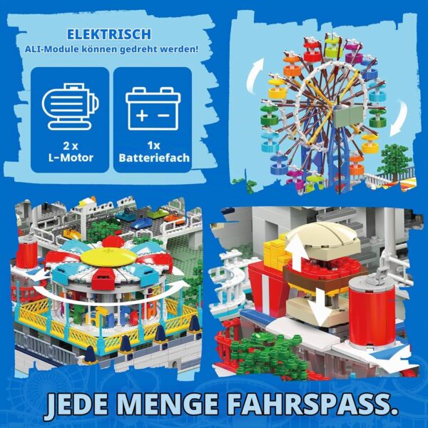Mould King 11022 – Großer Vergnügungspark – Bild 5