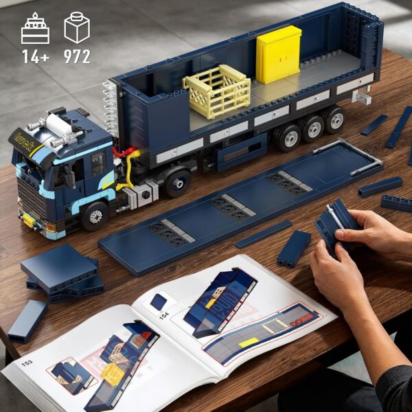 Mould King 24125 – Container-Lastwagen – Bild 6