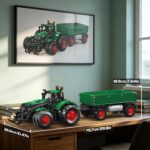 Mould King 17095 – RC Schwerlasttraktor mit Kippanhänger – Bild 6